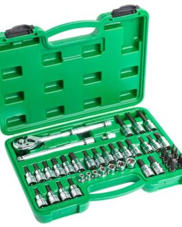 Steel Vision Tools 42pc Socket and Bit Set with Ratchet