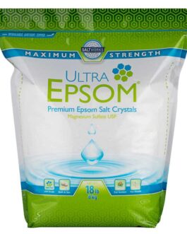 Ultra Epsom Unscented Bath Salt, 18 Pound Bag