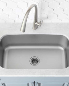 KRAUS Undermount Single Bowl Stainless Steel Kitchen Sink