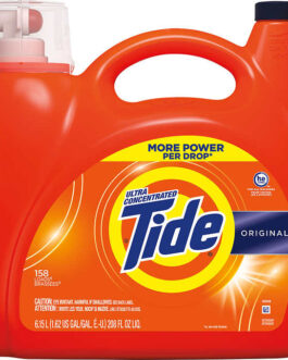 Tide Ultra Concentrated HE Liquid Laundry Detergent, 158 loads, 208 fl oz