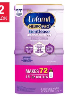 Enfamil NeuroPro Infant Gentlease Formula 20 oz, 2-pack