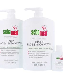 Sebamed Soap Free Face & Body Wash and Travel Size Wash